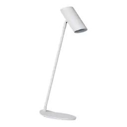 Lampe De Bureau  en métal blanc 53 cm