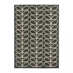 Tapis design en laine noir 120×180