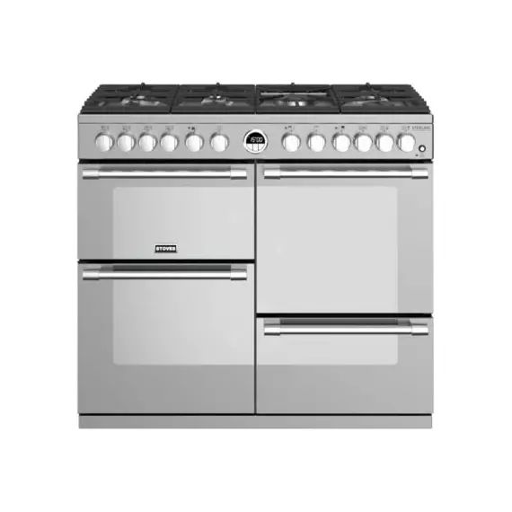 Piano de cuisson Stoves STERLING DELUXE 100 DFT INOX