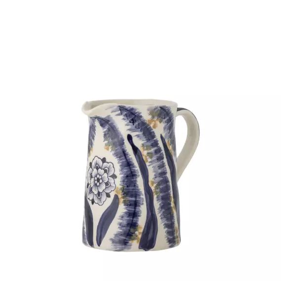 Anuuk – Vase en grès céramique H21cm – Couleur – Blanc