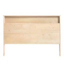 Tête de lit avec rangement pour lit 150 cm en couleur beige
