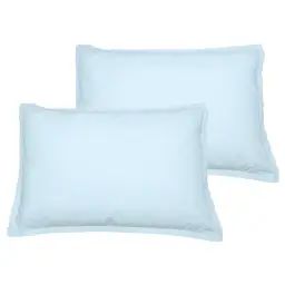 Lot de 2 taies d’oreiller en coton nuage 50×70 cm