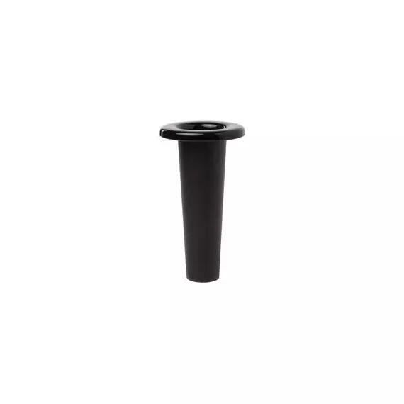 Vase Bouquet en Plastique, ABS – Couleur Noir – 8.2 x 8.2 x 15 cm – Designer Brogliato Traverso