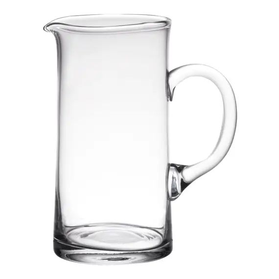 Pichet 1 l en verre transparent
