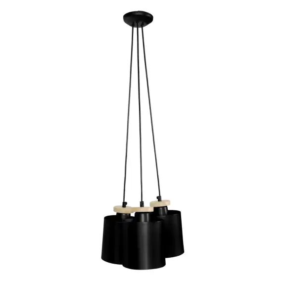 Suspension métal noir