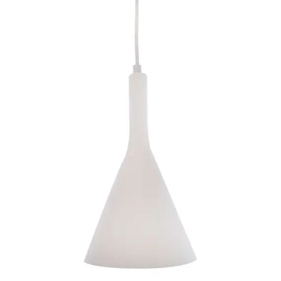 Suspension en plâtre blanc 17cm