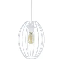 Suspension métal blanc