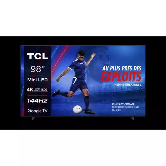 Téléviseur 4K 98 » 248 cm TCL 98C804