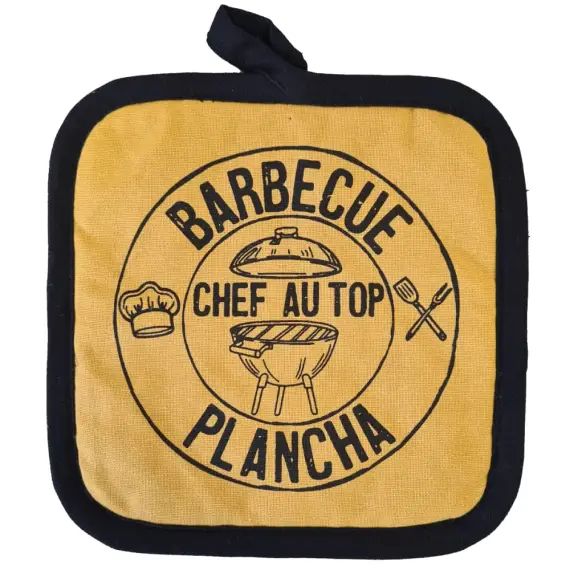 Manique de cuisine moutarde