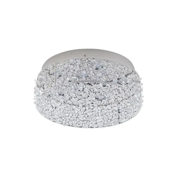 Plafonnier LED en Métal Argent