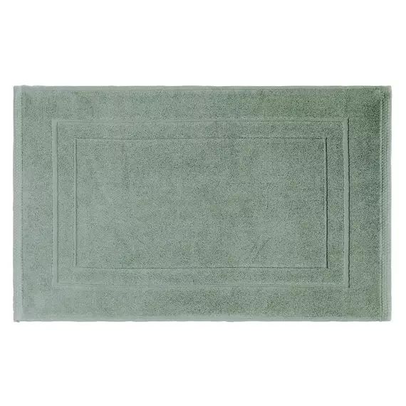 Tapis de bain  pur coton vert 50×80