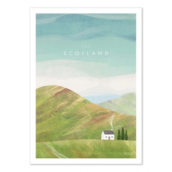 VISIT SCOTLAND –  Affiche d’art 50 x 70 cm