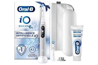 Brosse à dents électrique Oral B IO6 GRISE EDITION CADEAU