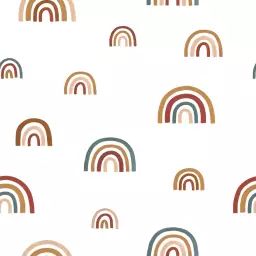 Papier peint good-looking rainbows multicolore