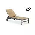 image de transat, chaise longue scandinave 