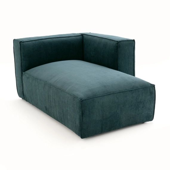 Méridienne modulable velours côtelé, Seven