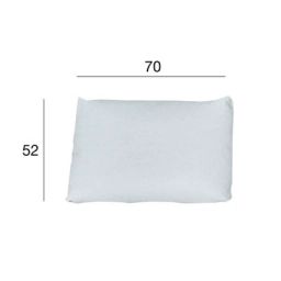 Coussin Kilt en Cuir – Couleur Blanc – 70 x 52 x 62.14 cm – Designer Emaf Progetti