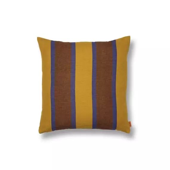 Coussin Coussins en Tissu, Coton – Couleur Jaune – 33.47 x 33.47 x 33.47 cm – Designer Trine Andersen