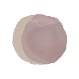 Assiette Wabi en Céramique, Grès émaillé – Couleur Rose – 20.8 x 20.8 x 4 cm