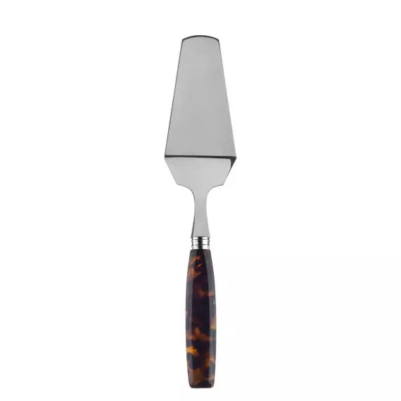 Pelle à tarte inox et acrylique effet écaille