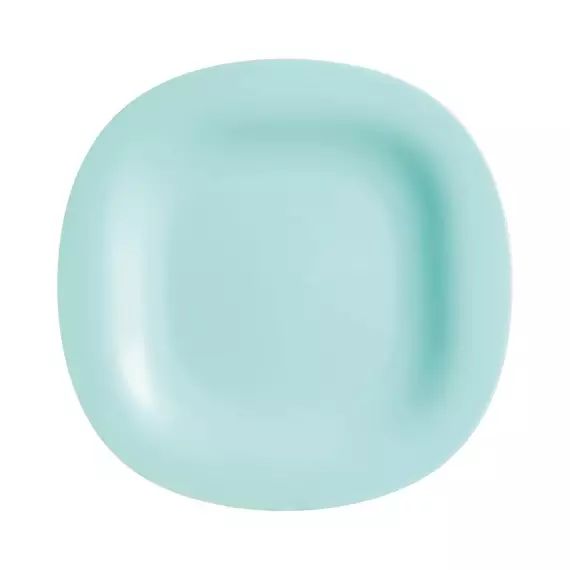 Assiette turquoise 29.1×27 cm