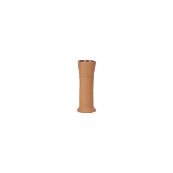 Pot de fleurs Terracotta Pots en Céramique, Terre cuite – Couleur Marron – 13.5 x 13.5 x 35 cm – Designer Thélonious Goupil