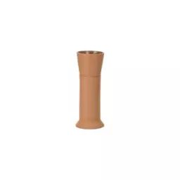 Pot de fleurs Terracotta Pots en Céramique, Terre cuite – Couleur Marron – 13.5 x 13.5 x 35 cm – Designer Thélonious Goupil