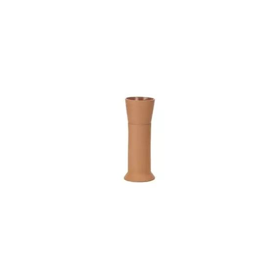 Pot de fleurs Terracotta Pots en Céramique, Terre cuite – Couleur Marron – 13.5 x 13.5 x 35 cm – Designer Thélonious Goupil