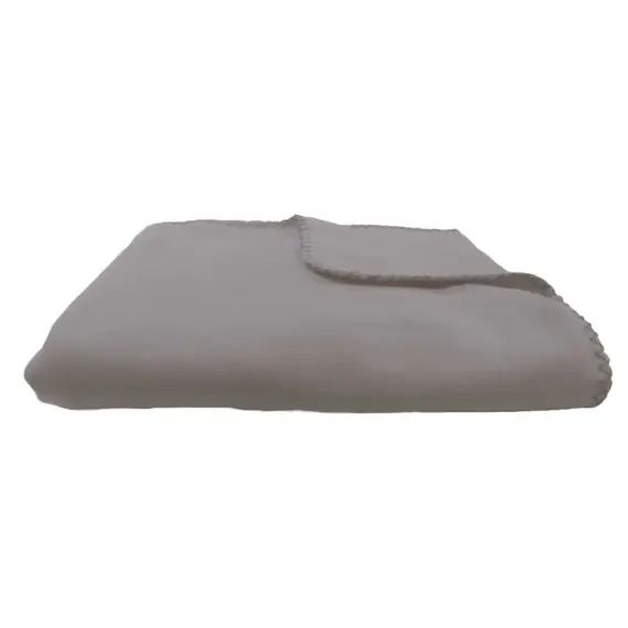 plaid polyester gris 130x150cm