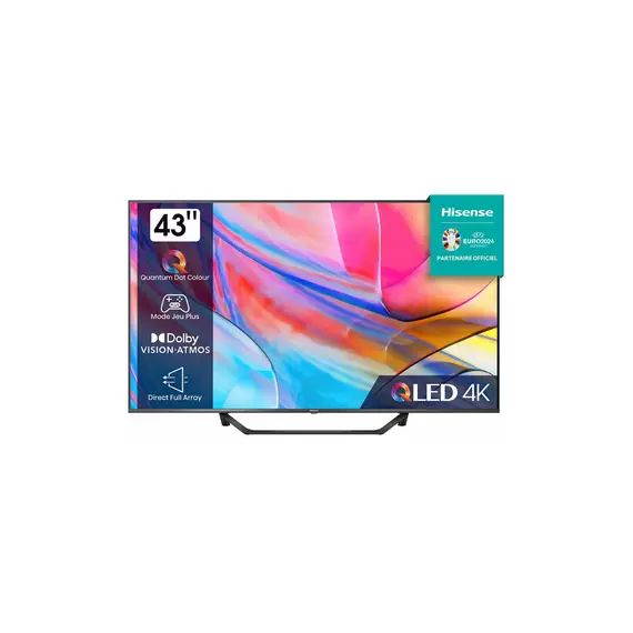 TV LED Hisense 43A7KQ QLED 109cm 4K 2023