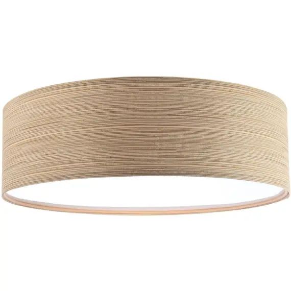 Plafonnier Tissu Bois clair
