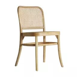Chaise en Bois D´Orme, de couleur Marron, 45x52x81 cm