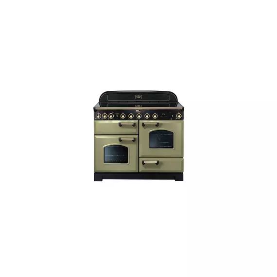 Piano de cuisson Falcon VERT OLIVE LAITON 110 CM INDUCTION CDL110EIOG/B-EU