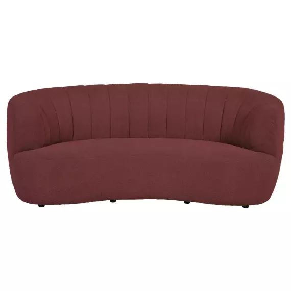 Canapé droit violet 2 places LUA coloris violet