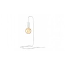 Lampe de table en fer blanc H45cm