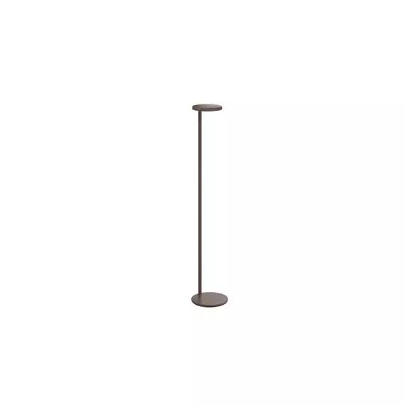 Lampadaire Oblique en Métal, Aluminium – Couleur Marron – 47.62 x 47.62 x 107.4 cm – Designer Vincent Van Duysen