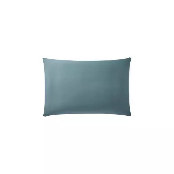Taie d&rsquo;oreiller sans volant coton orage 40×60 cm
