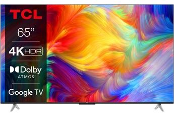 TV LED Tcl TV TCL LED 65P638 4K Ultra HD HDR Google TV