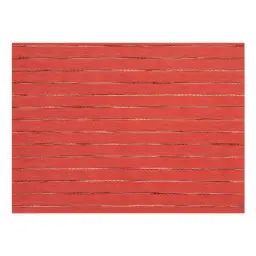 Set de table en plastifié orange 33×45