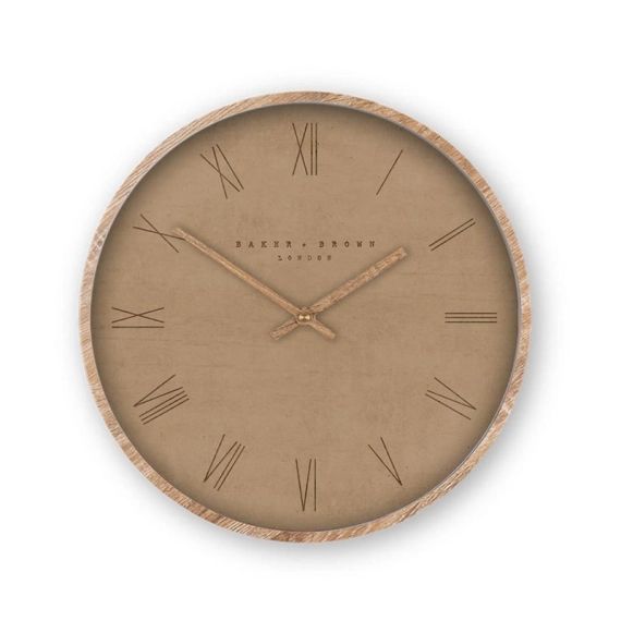 Horloge Nordic cuivre Diam.30 cm