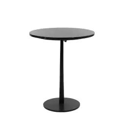 Bistro – Table de bistrot ronde en marbre et métal ø50cm