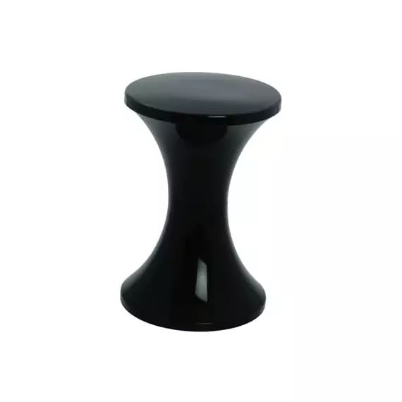 Tabouret Tabouret Tam Tam en Plastique, Polypropylène – Couleur Noir – 32 x 32 x 45 cm – Designer Henry Massonnet