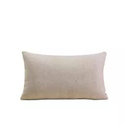 Housse de coussin 28×47 cm Chiné naturel