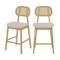 image de chaises de bar scandinave 