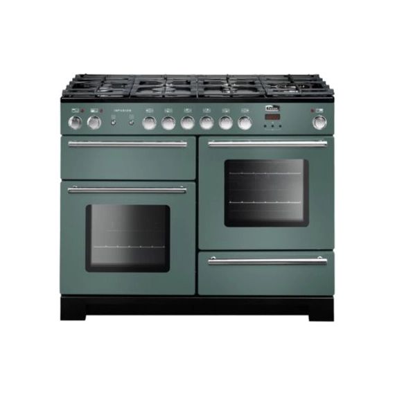 Piano de cuisson gaz FALCON INFUSION 110 VERT MINERAL MAT CHROME