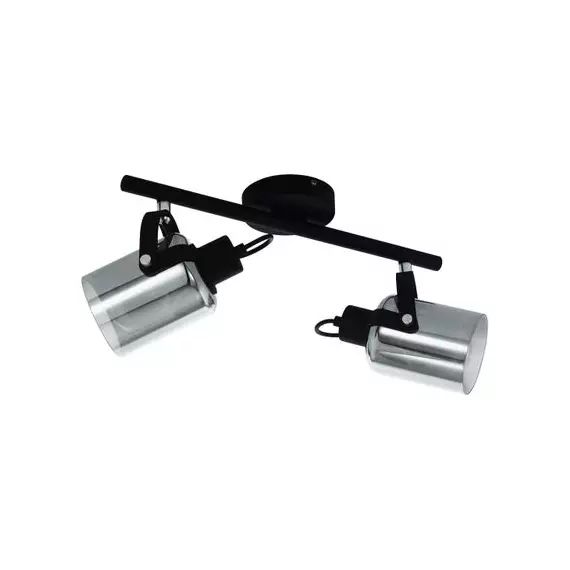 Réglette 2 Lumières L. 62,5 cm BERREGAS noir