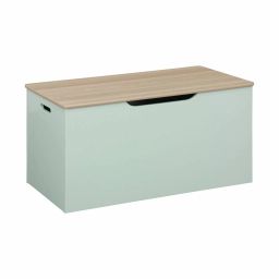 Coffre a jouet vert céladon