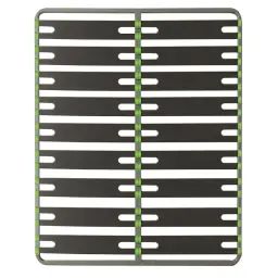 Sommier 2×9 Lattes 140x190cm