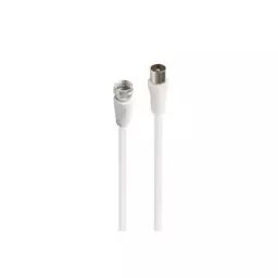 Accessoire TV vidéo Accsup CABLE ANTENNE COAXIAL / SATELLITE 1,5M