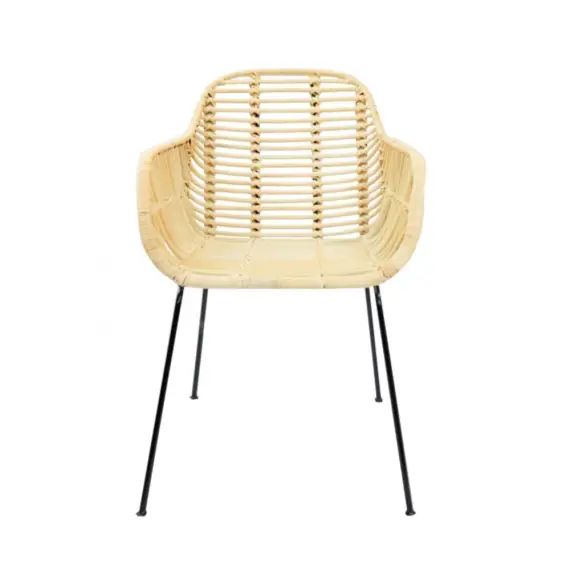Fauteuil enfant rotin
